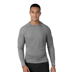 Carhartt Force Sub-Scrubs Men's Performance Long Sleeve Tee - Grey Heather