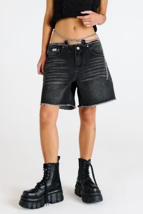 Chain Waist Dad Short