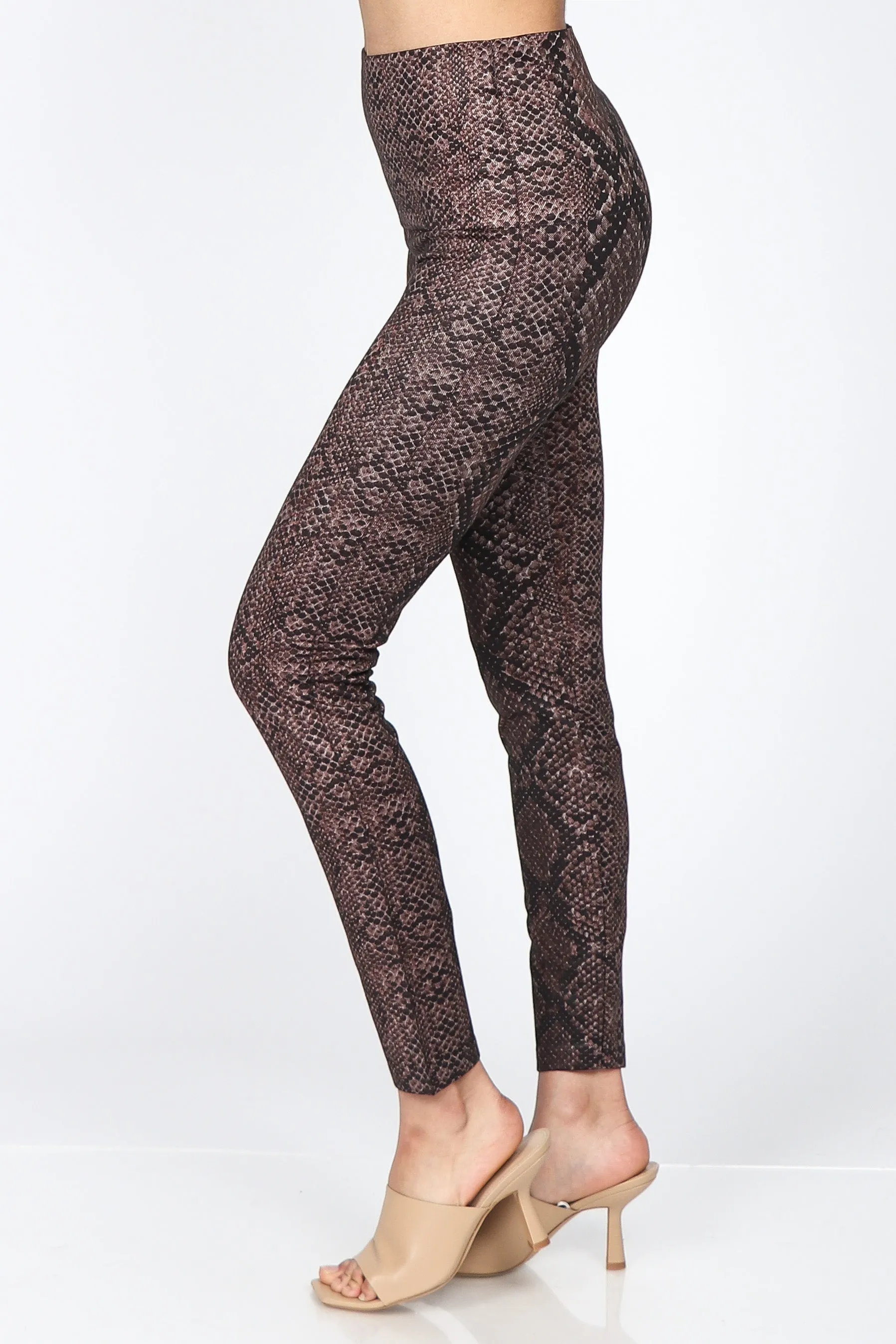 Rattle Snakeskin Printed Legging