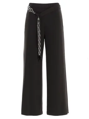 'S Max Mara Belted Jersey Sweatpants