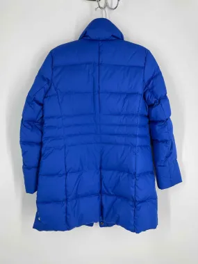 Talbots Size M Pet Blue Down Puffer Coats Coat